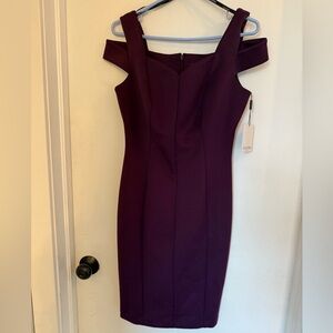Calvin Klein Dress in Deep Purple